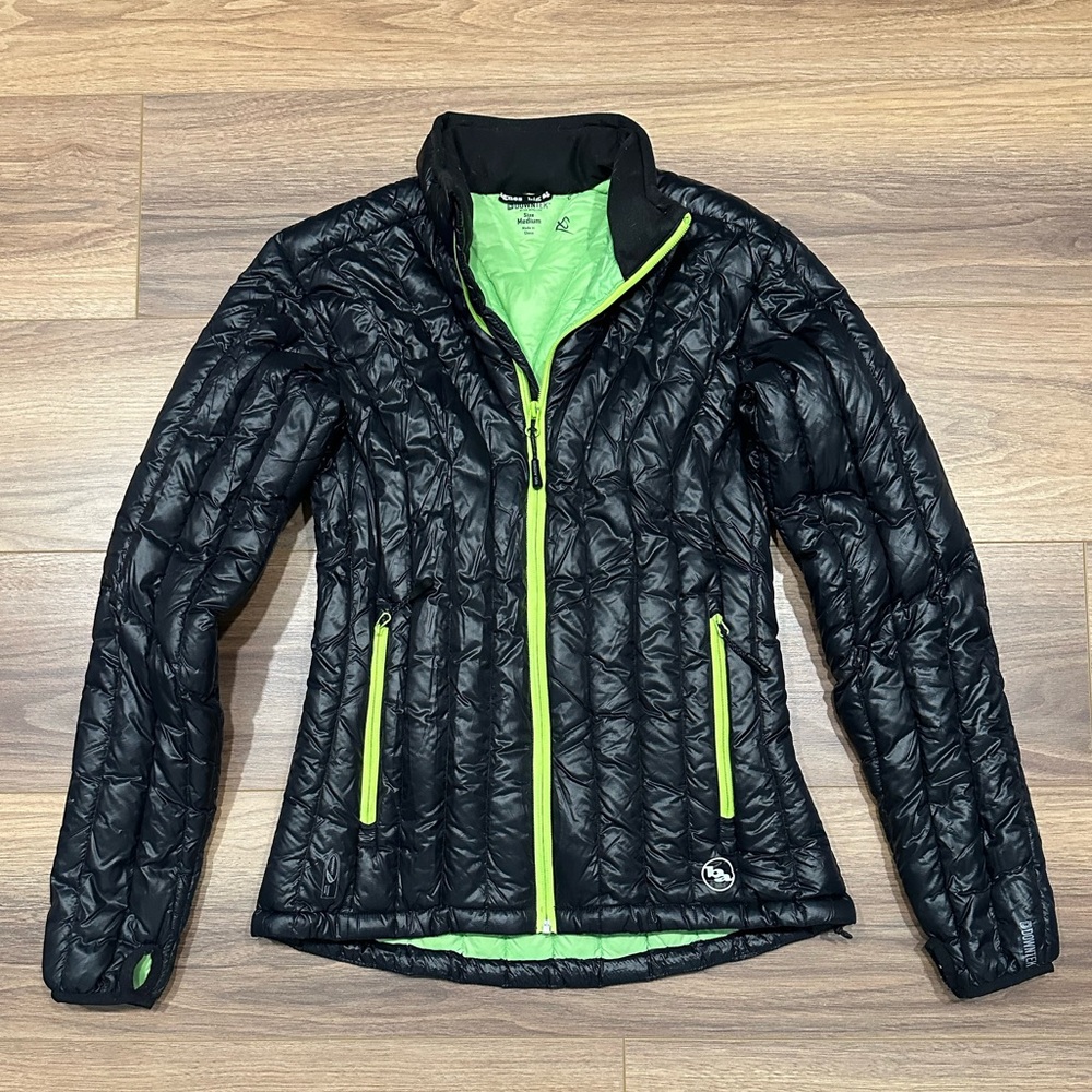 Big Agnes Hole in the Wall Jacket Downtek Water Repellent Jacket Black - Medium